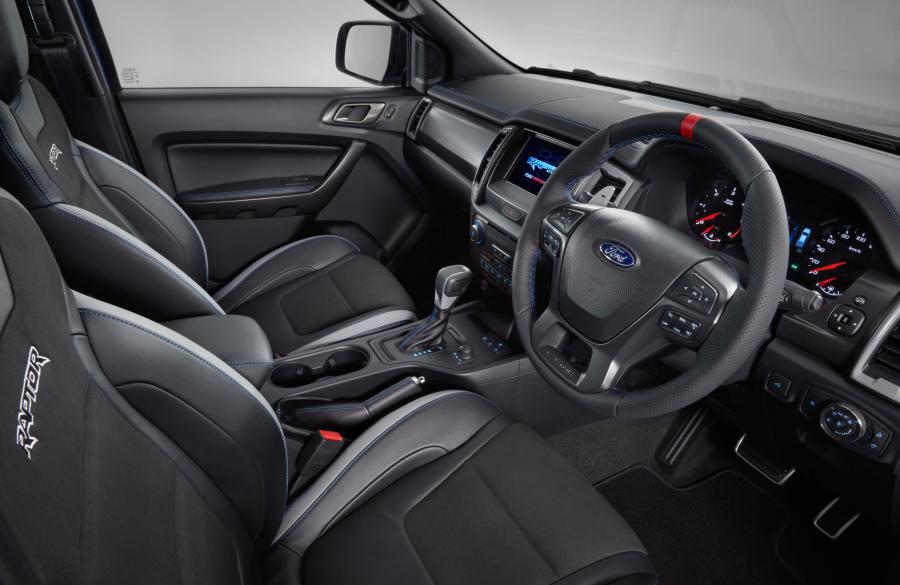 Интерьер Ford Ranger Raptor 2018 года  (TH) (фото 11 из 12)